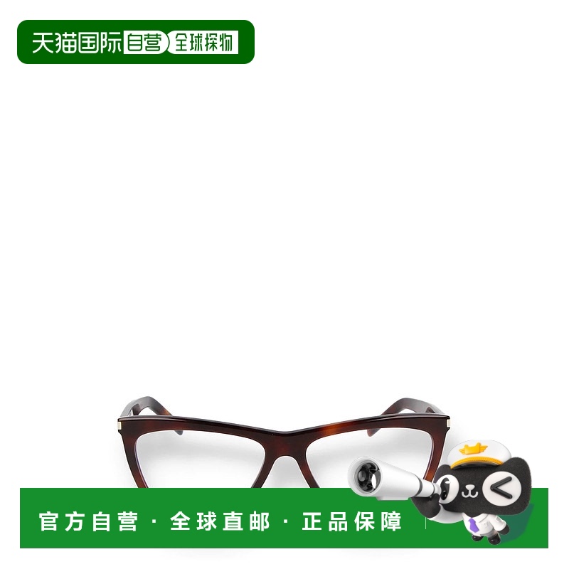 1h可退 香港直邮SAINT LAURENT 女士眼镜 SL517002 AW2024 黑色 S