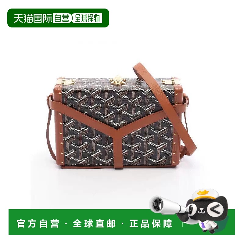 日本直邮中古Goyard戈雅女包A级95新Shoulder bag肩包涂层/防水帆
