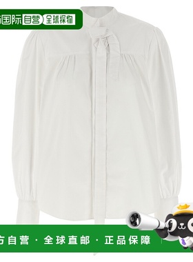 香港直邮Prada 蝴蝶结衬衫 P472I1XV2SOOO长袖