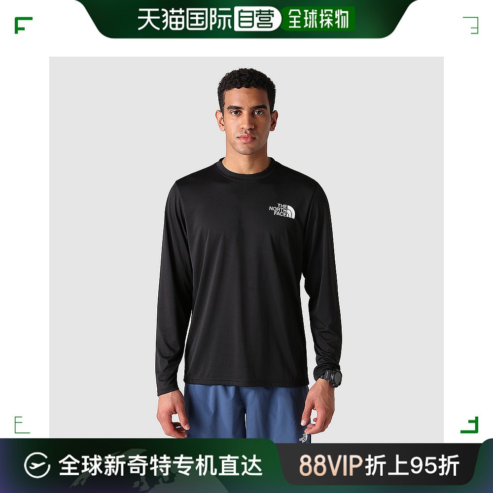 欧洲直邮THE NORTH FACE（北面）男士 Reaxion Amp长袖 T恤