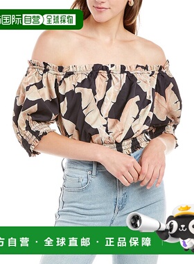 自营 Keepsake Beam Crop Top black 美国奥莱直发上衣女装