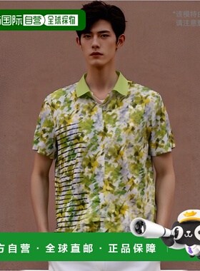日本直邮LUCENT 男女通用比赛衬衫 青柠色网球 XLP8425 短袖