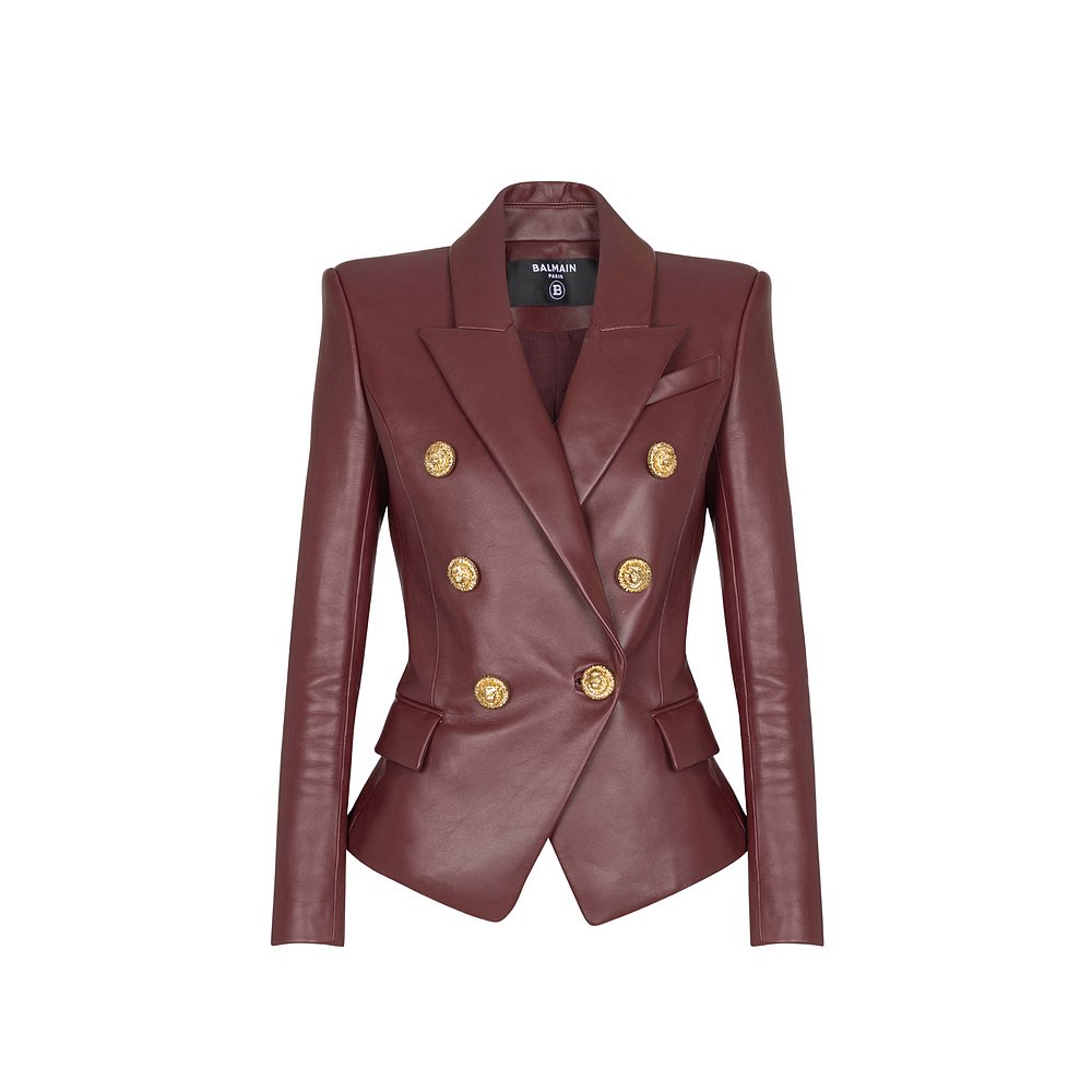 1h可退 BALMAIN 女士西服 FF0SG187LC623AR AW2025 红色 Balmain