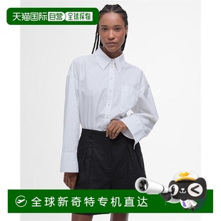 white白色 Angela 衬衫 舒适时尚 巴伯尔 香港直邮Barbour 女士