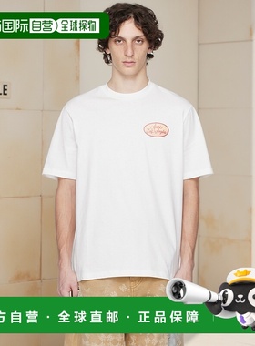 香港直邮AMIRI 男士 白色 Station Patch T 恤 AMJYTE1201