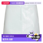 香港直邮Courreges 女士 Reedition 1h可退 乙烯基迷你裙 223CJU0