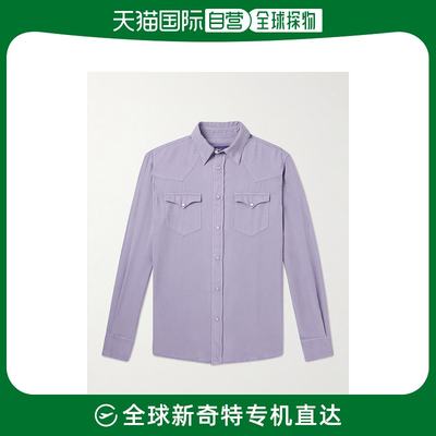 香港直邮潮奢 Polo Ralph Lauren 男士Lyocell-Twill 件染西部风