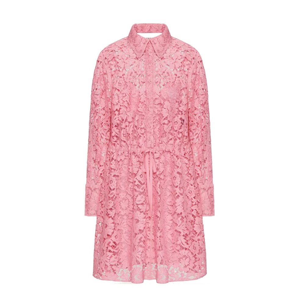 VALENTINO 女士半身裙 WB3VAW701EC03W SS2022 粉红色 - 实物图