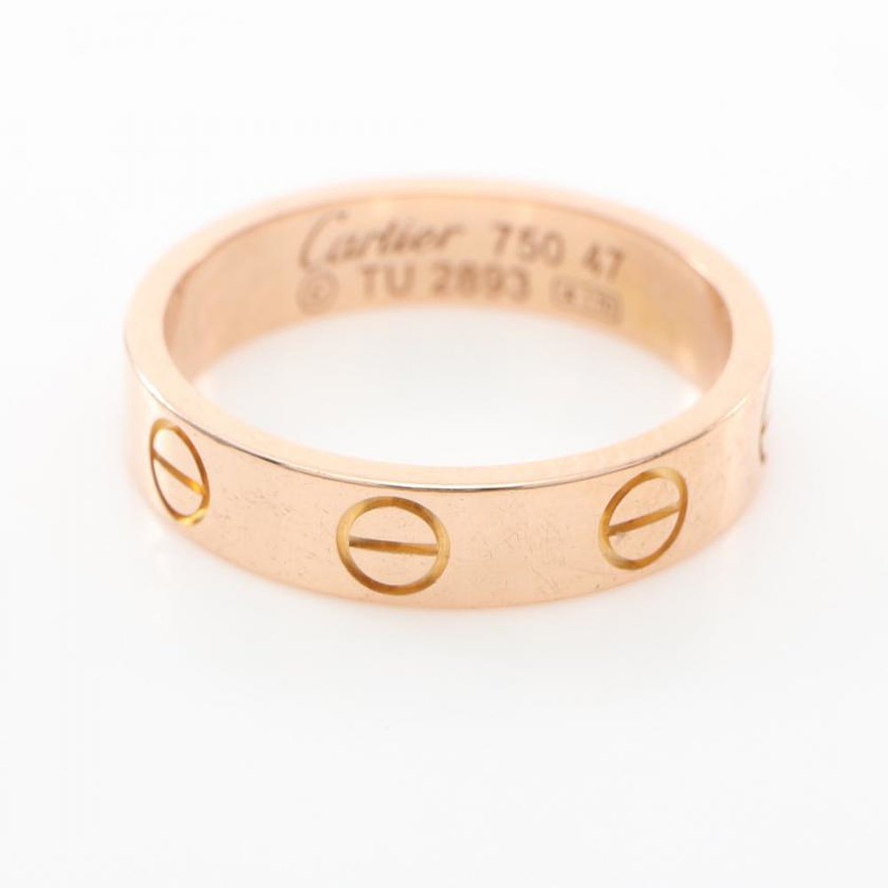 中古Cartier卡地亚[B]9.0新迷你戒指戒指