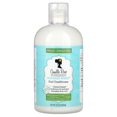 香港直邮Camille Rose,椰子水，卷发护发素，12 盎司（354 毫升）