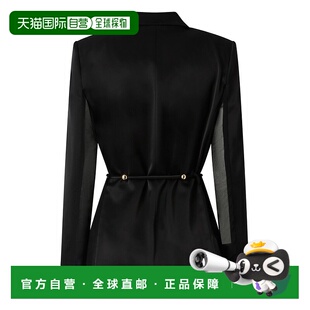 女士外套 Shiny 105604A2RAZ99 黑色 Satin AW2025 香港直邮PINKO