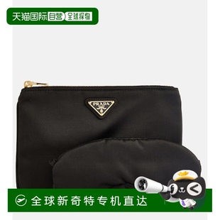香港直郵潮奢 mask 女士 eye 普拉達(dá) set 1h可退 綢緞小包 Prada