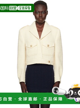 1h可退 香港直邮潮奢 Givenchy 纪梵希 女士 灰白色 4G Liquid 夹