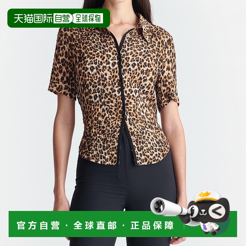 自营nanushkaOcelot-Ocelot女式克莱尔衬衫 美国奥莱直发