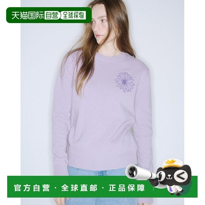 韩国直邮MARDI MERCREDI 5000143222-LILAC PURPLE毛针织衫