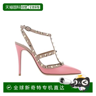2W2S0393V 99新未使用 香港直邮Valentino 铆钉细节露跟高跟鞋