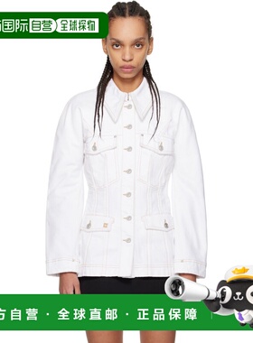 1h可退 香港直邮Givenchy 纪梵希 女士 白色 O Shaped Sleeves 牛