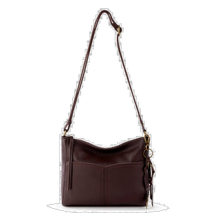 the sakAlameda Crossbody - leather - mahogany 【美国奥莱】直