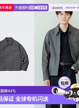 日潮跑腿UNIQLO优衣库男装女装休闲拉链上衣底特律夹克牛仔外套