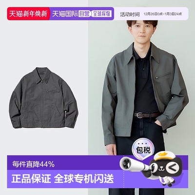 日潮跑腿UNIQLO优衣库男装女装休闲拉链上衣底特律夹克牛仔外套