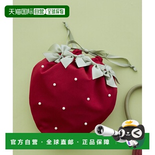1h可退 日本直邮Maison de FLEUR 女装 草莓系列 口金束口小袋 甜