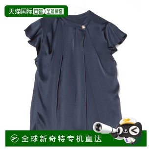 衬衫 1h可退 女士非对称立领荷叶袖 日本直邮12Twelve 3200 Agenda