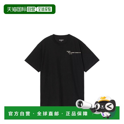 1h可退 香港直邮CARHARTT WIP 女士 S/S 穿孔T恤 I03600689XX