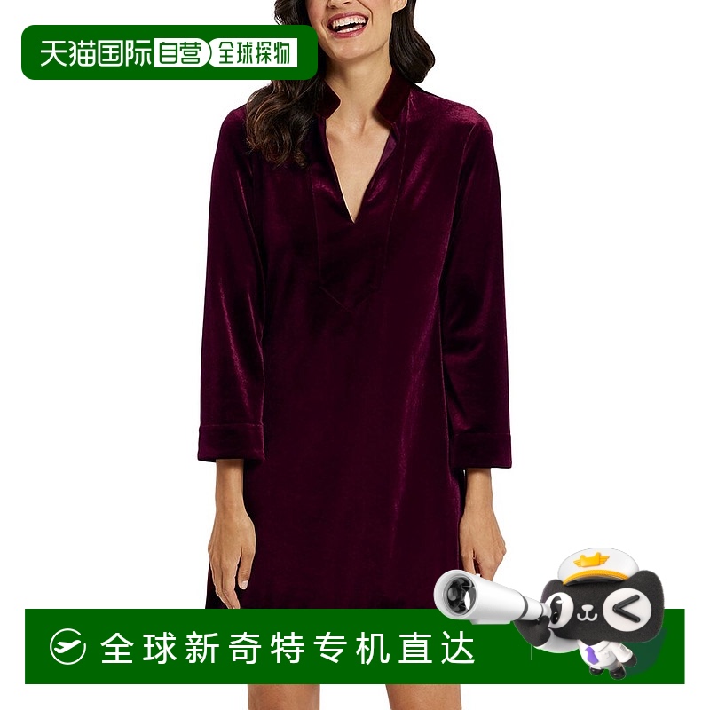 自营 Jude Connally凯特束腰连衣裙-红色 【美国奥莱】直发
