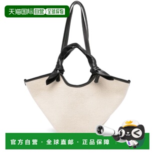 1h可退 香港直邮Hereu 女士 STYLISH 紧密帆布手提包 FOSCAWFS25B