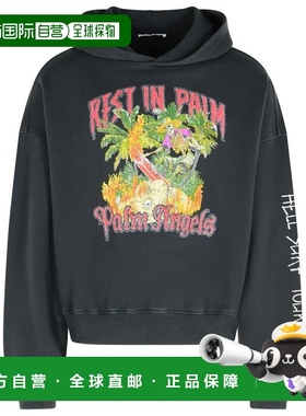 1h可退 香港直邮潮奢 Palm Angels 棕榈天使 男士 黑色 Rest In P