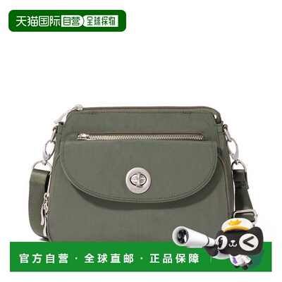 自营baggallini Women's Calais Crossbody Bag - thyme 美国奥莱