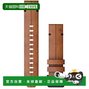 【日本直邮】佳明 QuickFit F6 22mm 栗色皮革 010-12863-15【GAR