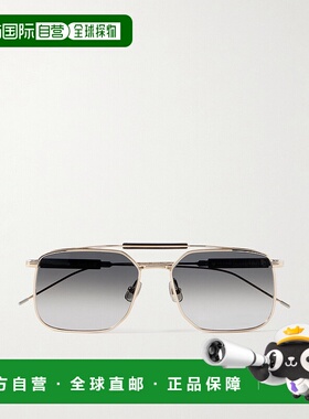 香港直邮Brunello Cucinelli 布内罗 古奇拉利 女士 飞行员镀金醋