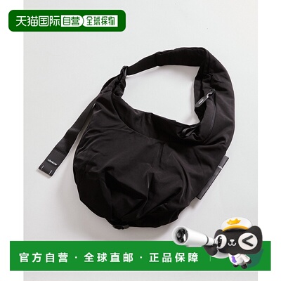 1h可退 日本直邮Cote&Ciel男士大号黑色尼龙单肩包 LUZ2051112A00