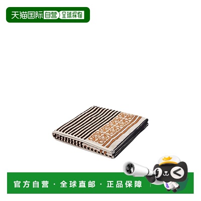 香港直邮LOEWE 毛巾沙滩巾 T000487X053428 SS2024 花色 徽标条纹