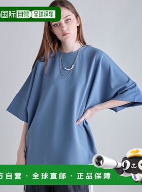 1h可退 日本直邮SOCCE 男女同款五分袖宽松垂坠T恤 soc250181短袖
