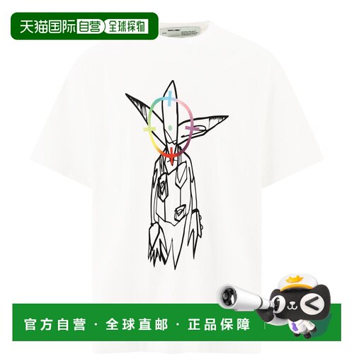 1h可退 香港直邮OFF-WHITE 男士T恤 OMAA038S201850500188 AW2023
