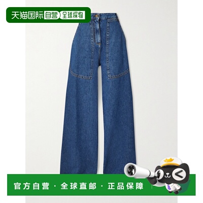 1h可退 香港直邮Etro 艾特罗 女士 腰带袢带牛仔裤 WRNB0012AD230