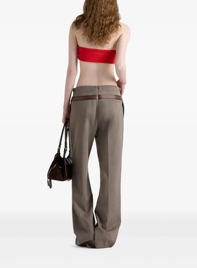 PRADA 女士休闲裤 P242JSOOO16NOF0572ARGILLA SS2025