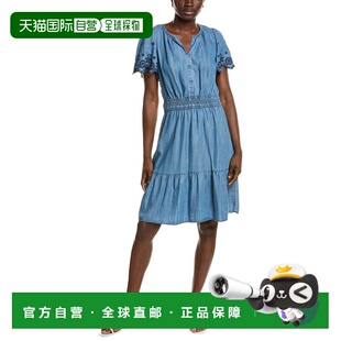 自营Nanette Nanette Lepore迷你连衣裙-蓝色 美国奥莱直发