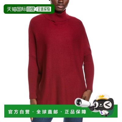 自营Joseph A. Solid Poncho - merlot 美国奥莱直发