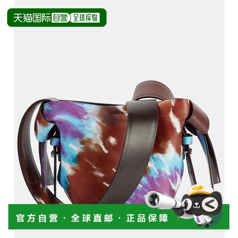 1h可退 香港直邮Acne Studios 艾克妮 女士 Musubi 细皮革肩包 00