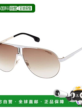 自营CARRERA 男女通用 1005/S 白色框渐变镜片飞行员太阳镜 - 白