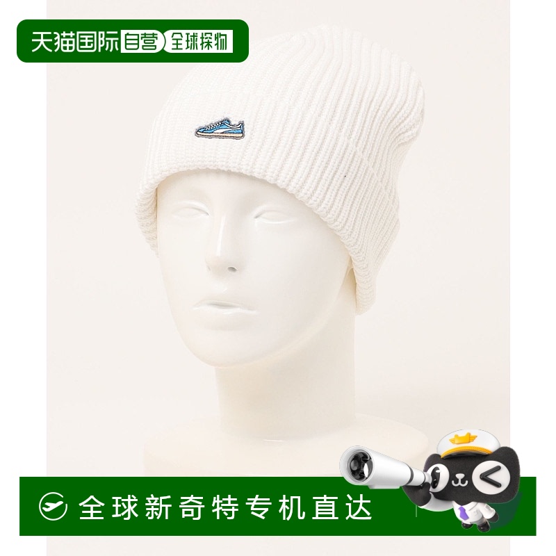 1h可退 日本直邮PUMA 彪马 男女同款 CLASSICS 图案短款针织帽 02