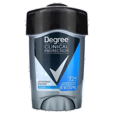 香港直邮Degree，男士，临床防护，止汗除臭剂，柔软固体，正品