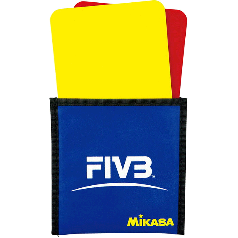 日本直邮MIKASA男女排警告牌裁判装备黄牌红牌比赛比赛MIKASA VK