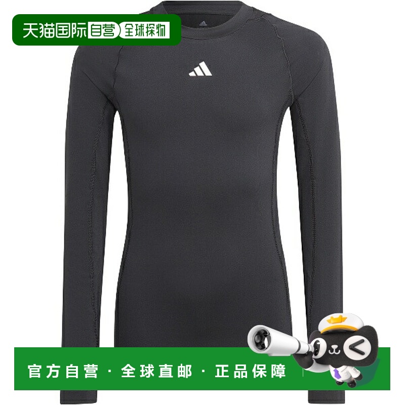 日本直邮阿迪达斯 Techfit AEROREADY 长袖足球弹力 T恤 DJZ32-IA
