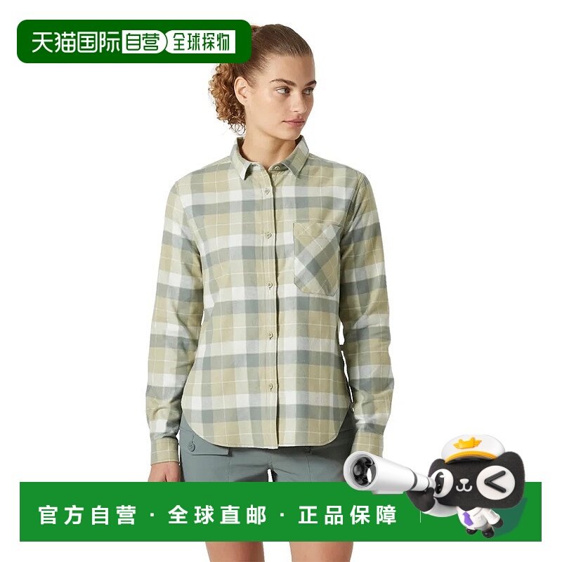 香港直邮HELLY HANSEN Lokka 有机法兰绒长袖衬衫 女士海丽汉森