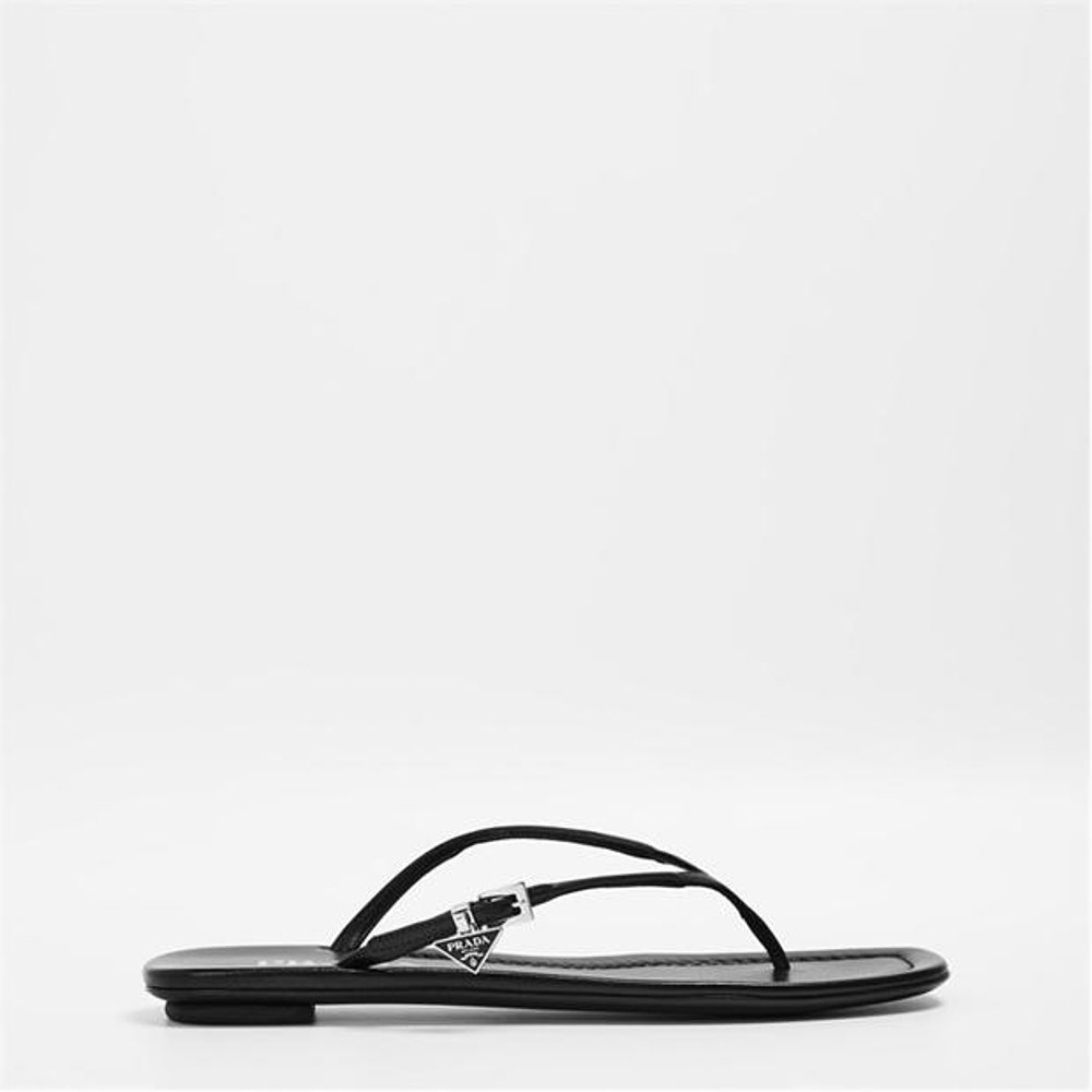 Prada 普拉达 女士 人字拖 black黑色 舒适时尚