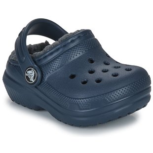 Crocs 卡骆驰 CLASSIC LINED CLOG T 儿童鞋子拖鞋 207009-459